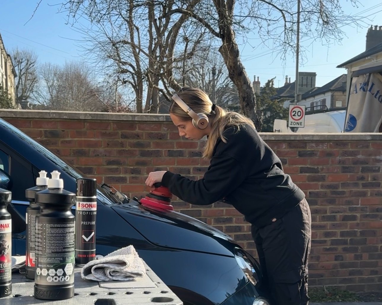 Laura — owner and sole detailer